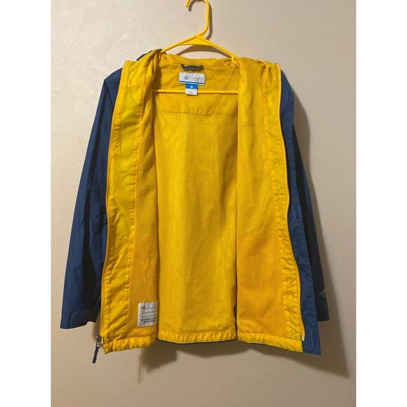 Columbia Rain Wind Jacket Full Zip youth 14-16 Boys Girls Unisex - Picture 5 of 8
